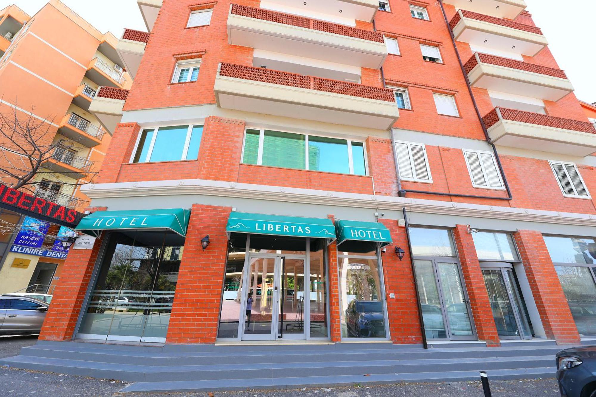 Hotel Libertas Vlorë Exterior foto